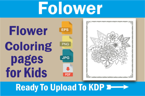 Evaluating Floral Coloring Pages for Kids: KDP Interior Downloads and Customization