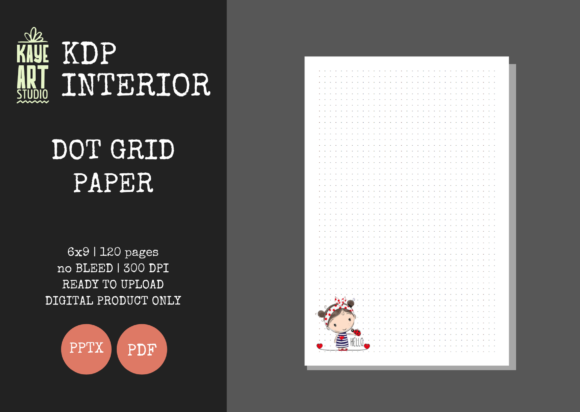 KDP Dot Grid Paper 61: A Versatile Interior Template