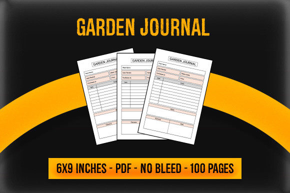 KDP Interior - Garden Journal: Selecting the Right Ready-to-Use PDF for Your Publishing Business