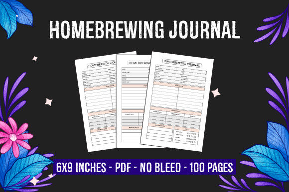 KDP Interior - Homebrewing Journal: Strategic Asset for Niche Publishing