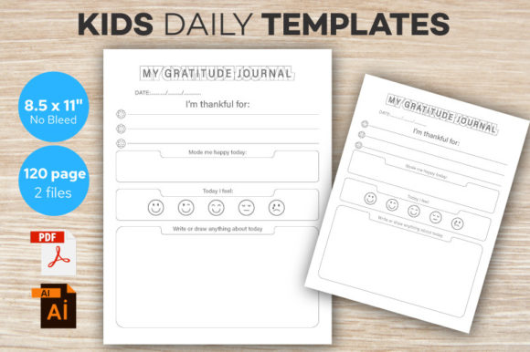 Kids Daily Templates Printable: Streamlining KDP Publishing and Mindful Parenting