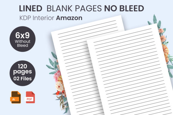 Lined Blank Pages No Bleed KDP Interior: A Foundation for Low Content Publishing