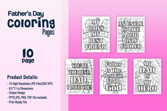 Maximizing KDP Success with Father’s Day Quotes Coloring Pages